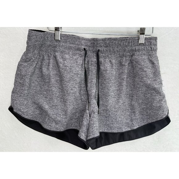 Lululemon Choose A Side Short 3" Size 12 NWT Reversible Gray Black - Picture 1 of 11